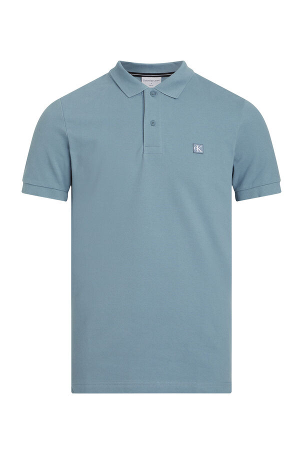 CK Jeans Polo de homem manga curta azul