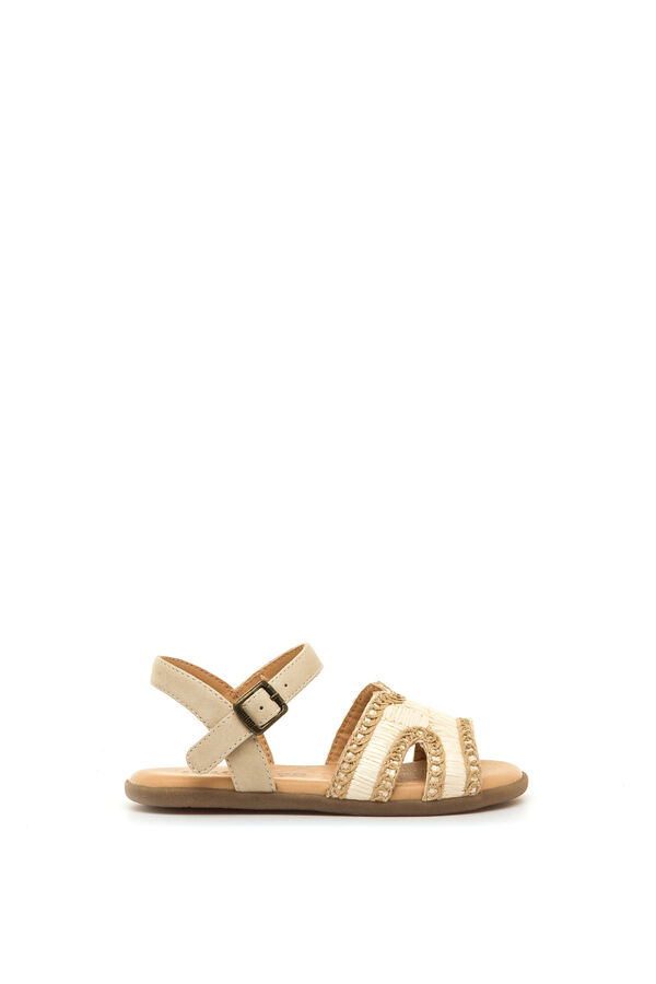 MTNG Sandalias barefoot blanco