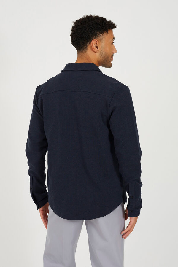 Brave Soul Camisa manga larga azul