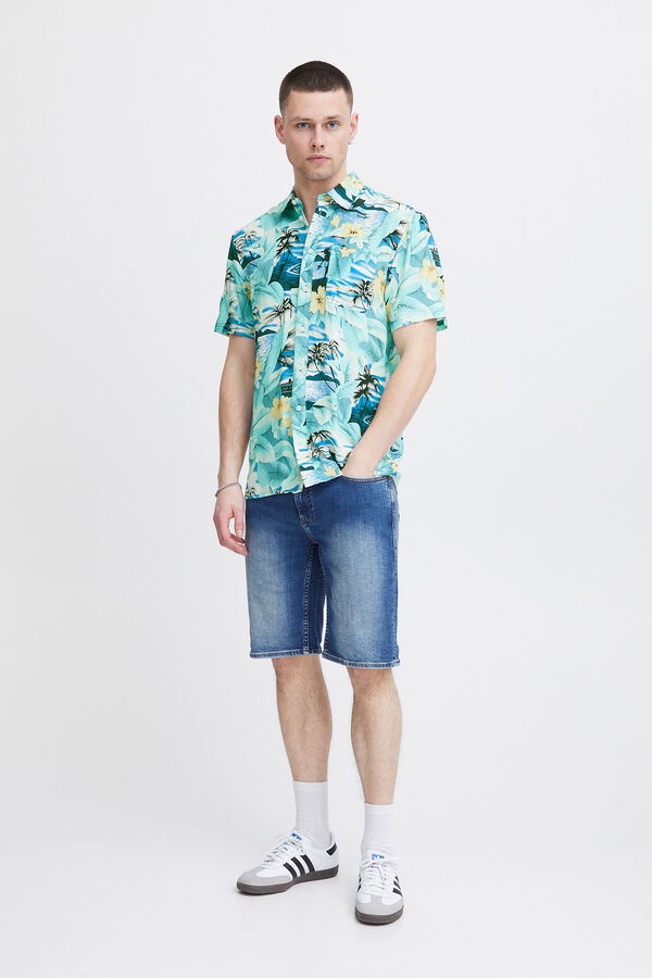 Blend Camisa Manga Corta Estampada estampado