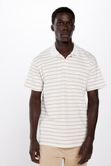Springfield Polo rayas beige