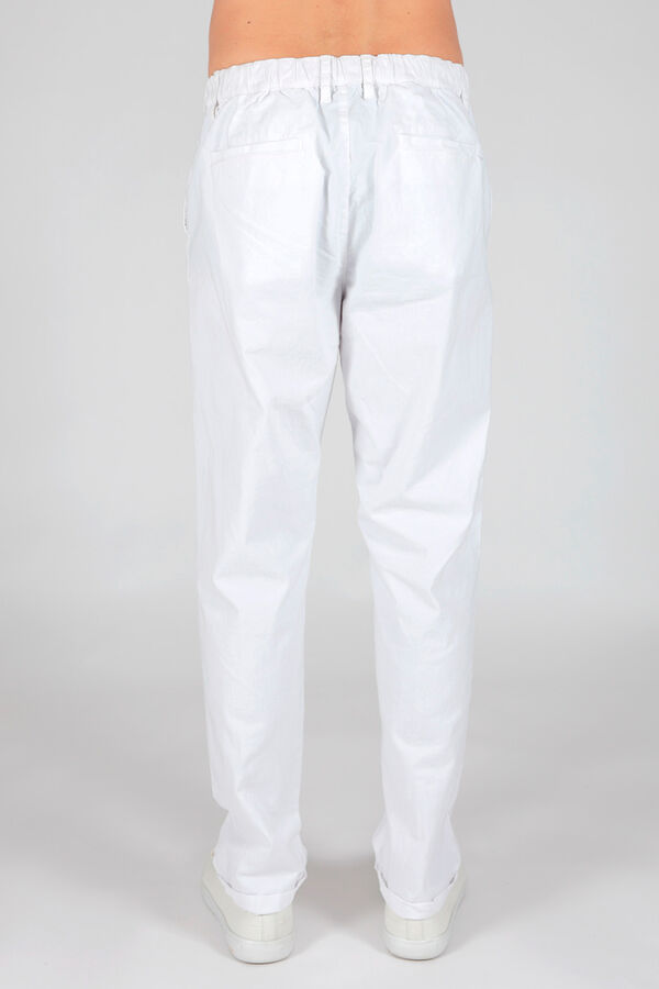 Brave Soul Pantal&oacute;n chino con 3 bolsillos blanco