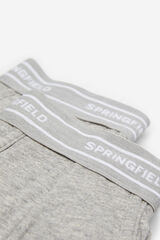 Springfield Pack 2 boxers básicos gris medio