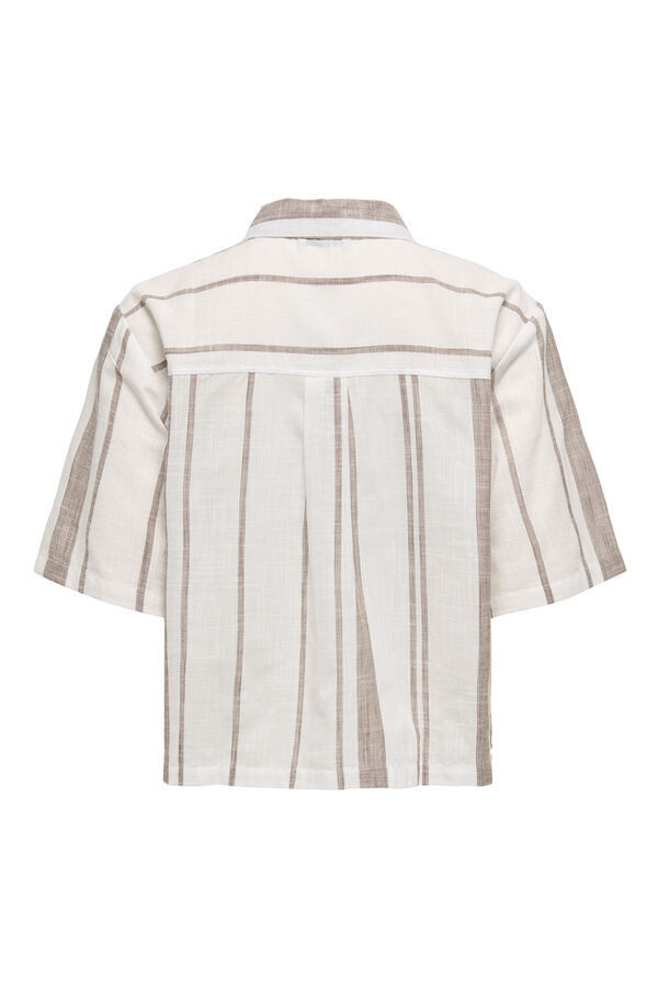 JDY Camisa manga curta estampada branco