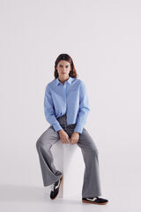 Springfield Cal&ccedil;a jogger jacquard cinzento