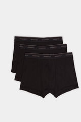 Springfield Pack 3 boxers b&aacute;sicos negro