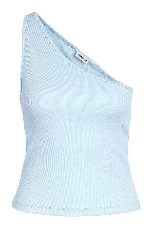 Noisy May Camisola &nbsp;assim&eacute;trica azul