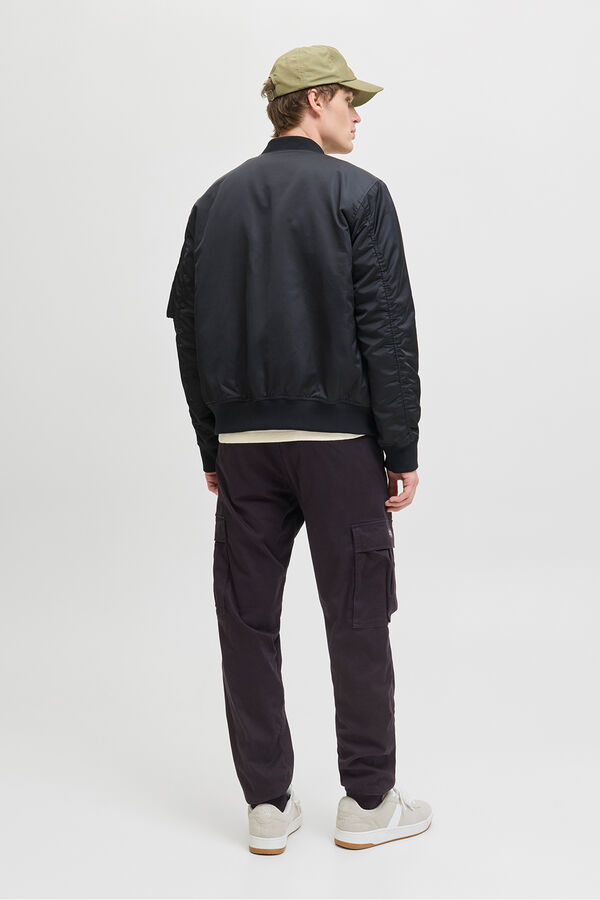 Jack & Jones Cal&ccedil;as de ajuste relaxado preto
