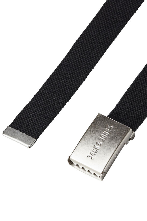 Jack & Jones Cintur&oacute;n de tela negro