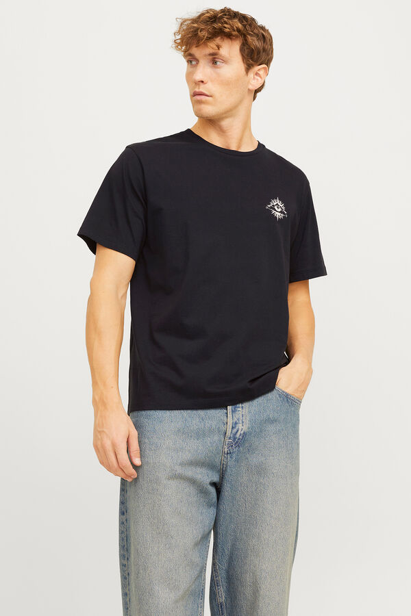 Jack & Jones Camiseta relaxed fit negro