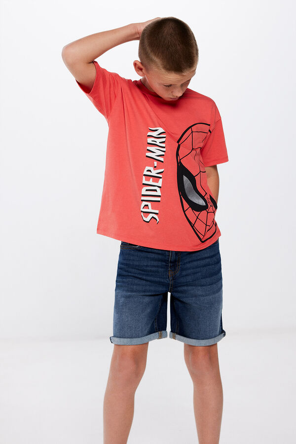 Springfield Kids T-shirt Spiderman menino estampado