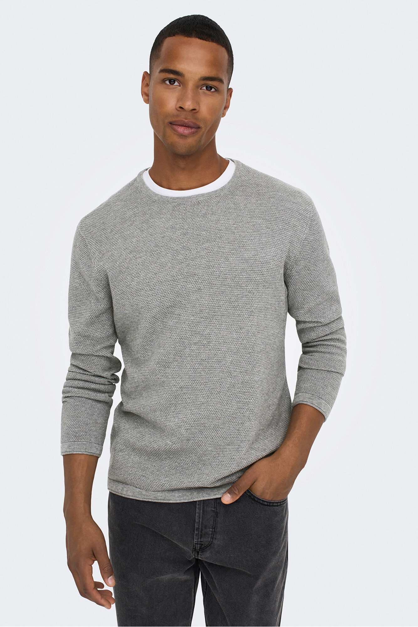 Only & Sons Sudadera cuello redondo