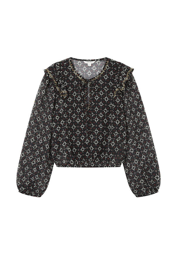 High Spirits Camisa Maya negro