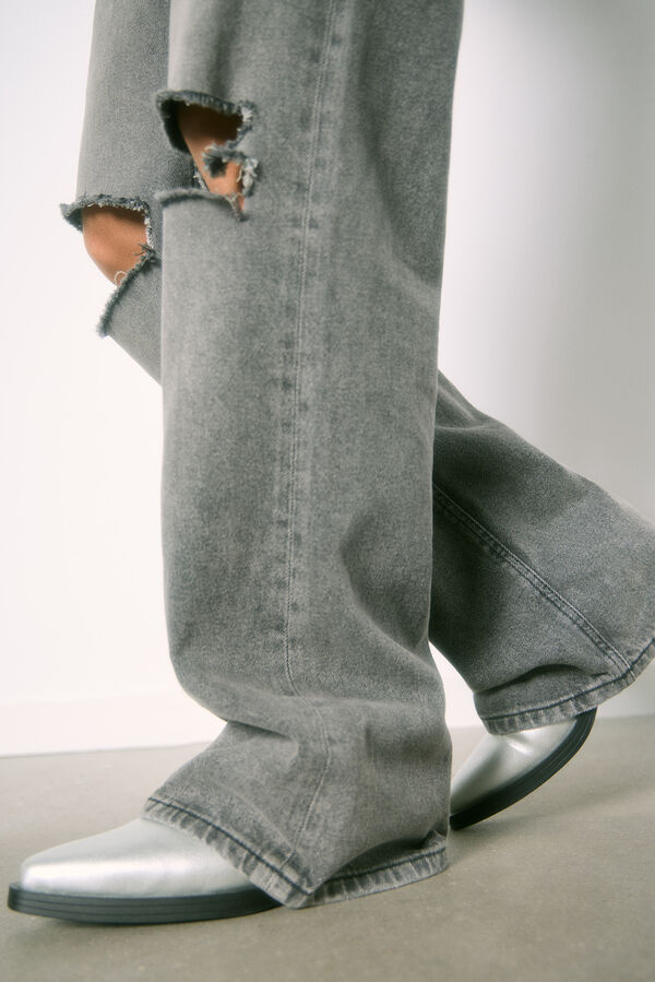 High Spirits Jeans Wide Leg "Euphoria" negro