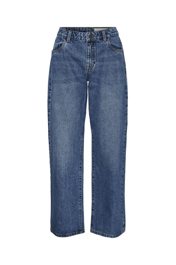 Springfield Jeans Wideleg azul medio
