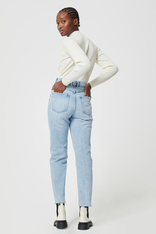 Pimkie Jeans de tiro alto mom  azul