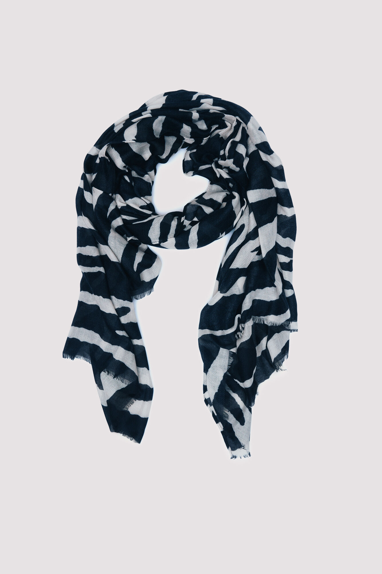 Springfield cachecol com estampado de zebra