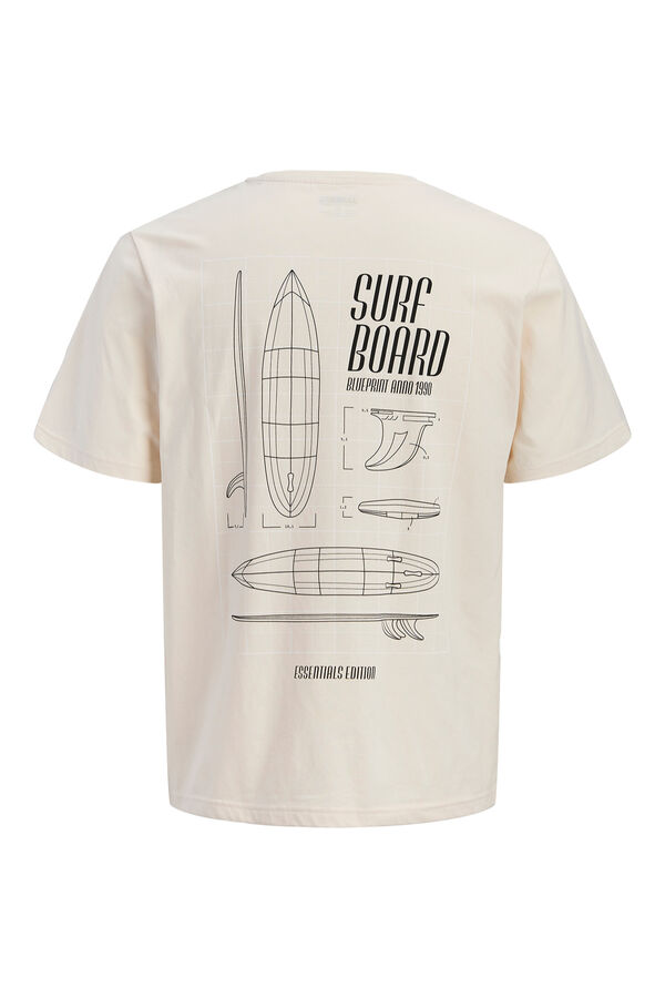 JJ REBEL Camiseta relaxed fit blanco
