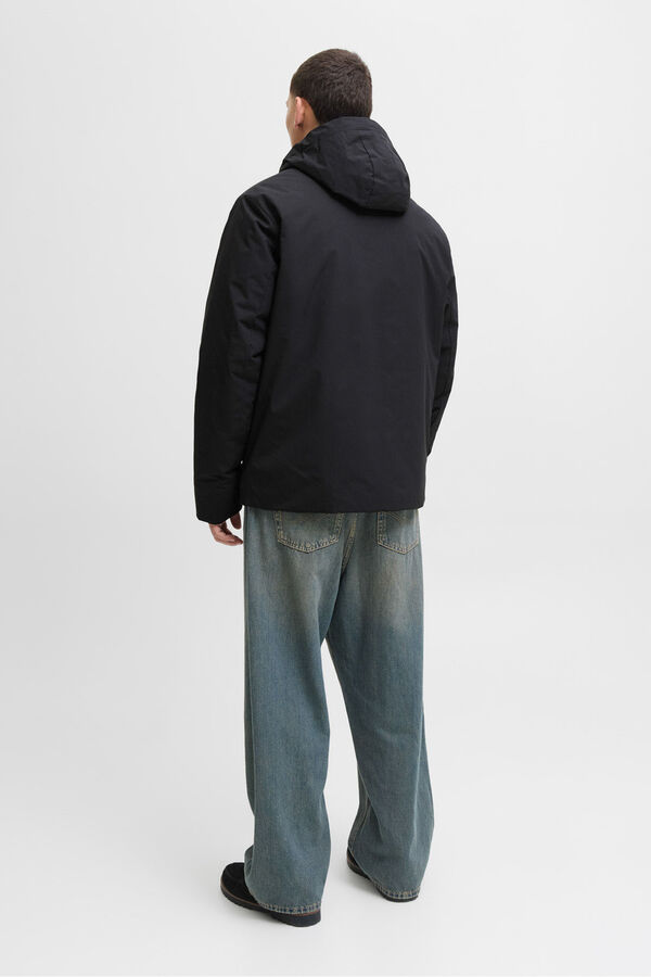 Jack & Jones Casaco imperme&aacute;vel preto