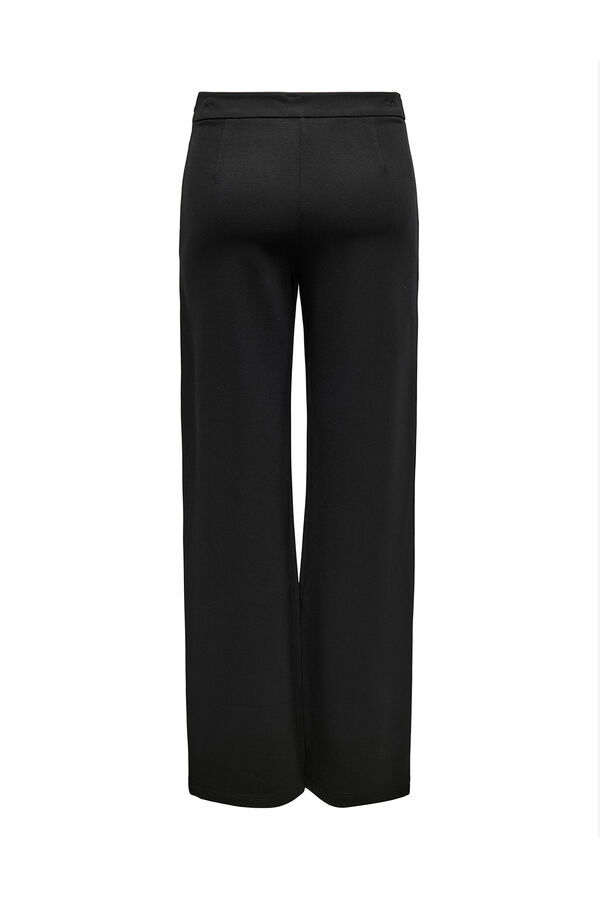 Only Pantal&oacute;n Wide Leg de vestir negro