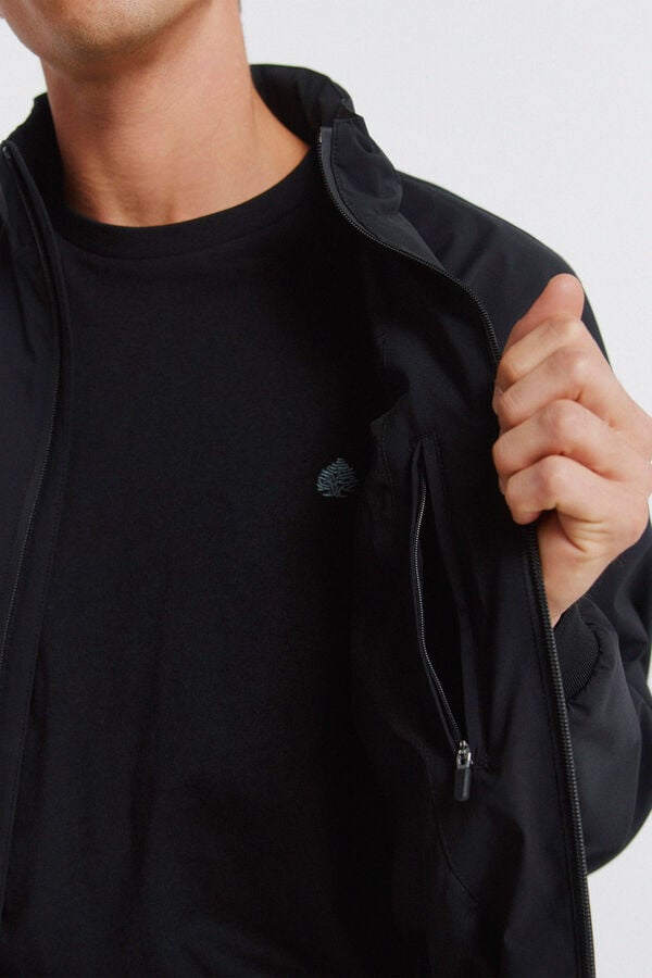 Springfield Casaco t&eacute;cnico preto