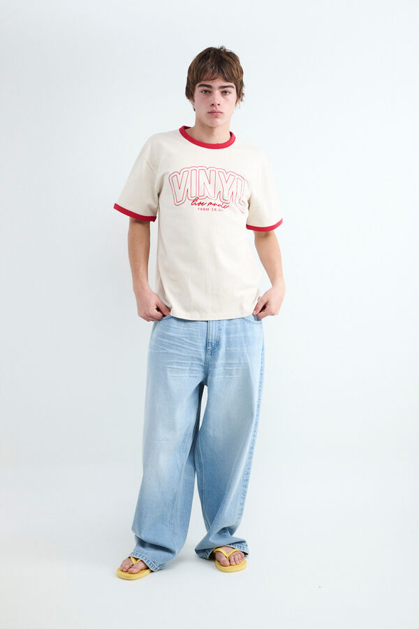 Balmohk T-shirt de manga curta branco