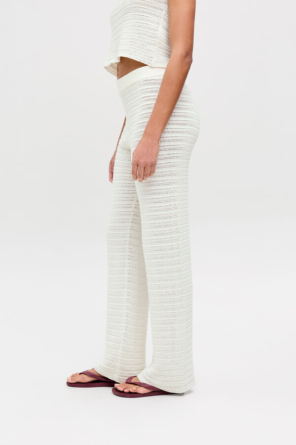 Jack & Jones Pantalon loose fit blanco