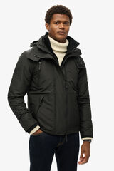 Superdry Chaqueta Cortavientos Con Capucha negro