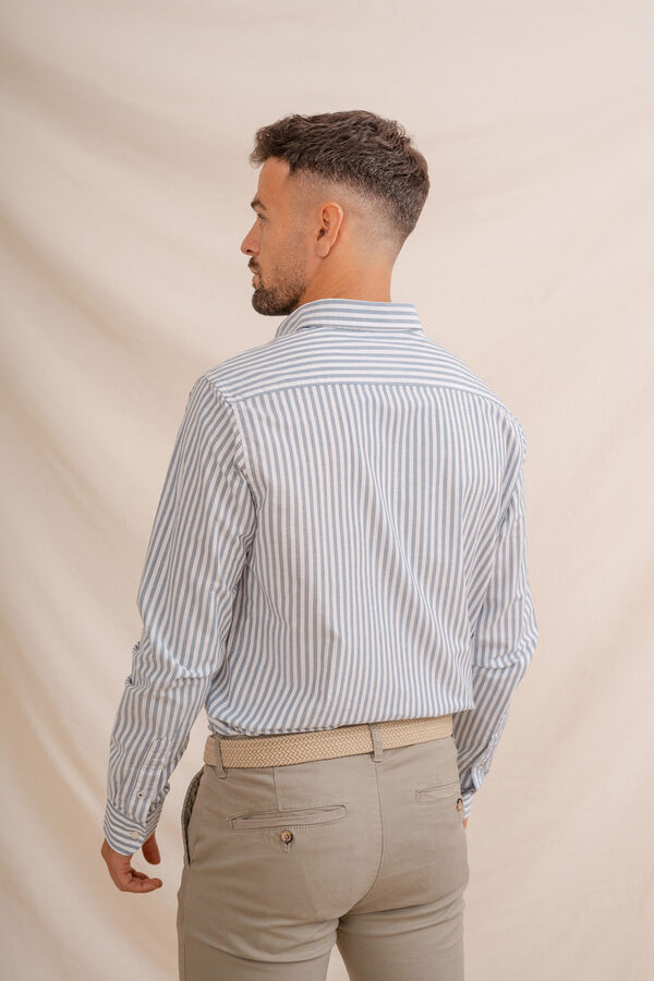 Celopman Camisa Oxford azul