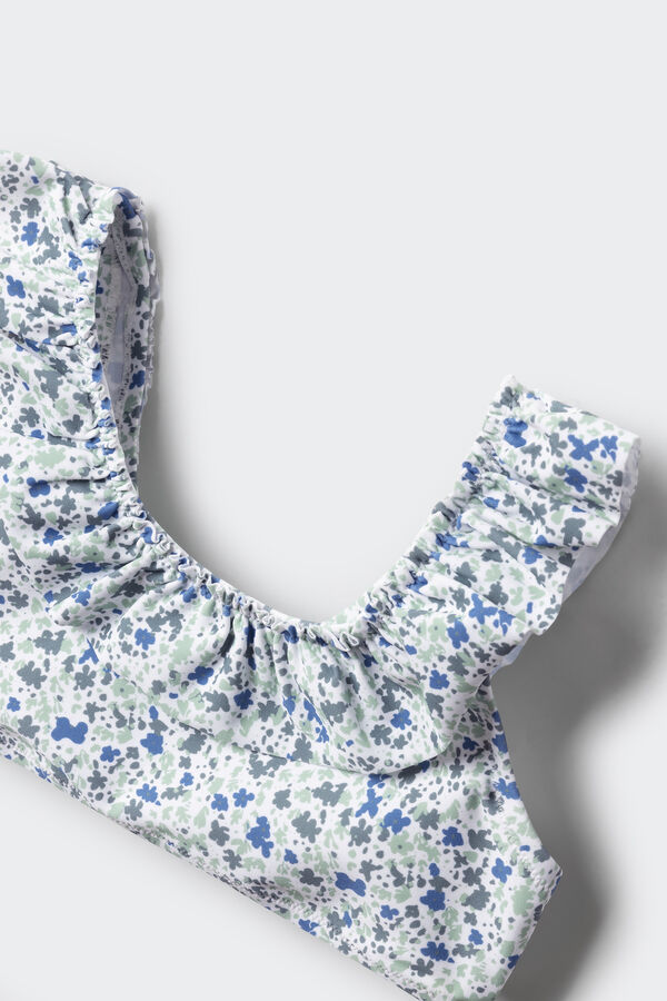 Springfield Kids Biqu&iacute;ni flores menina verde