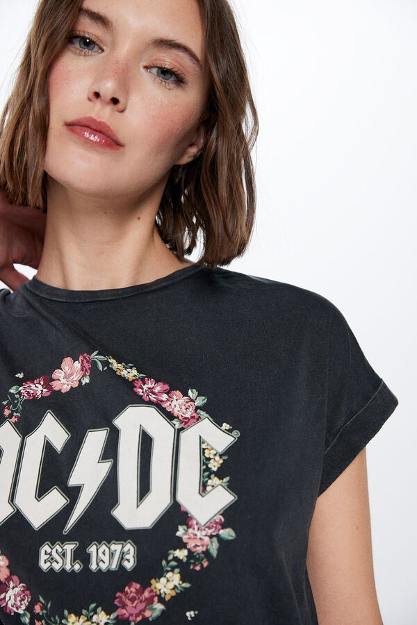 Springfield Camiseta "ACDC" amarillo