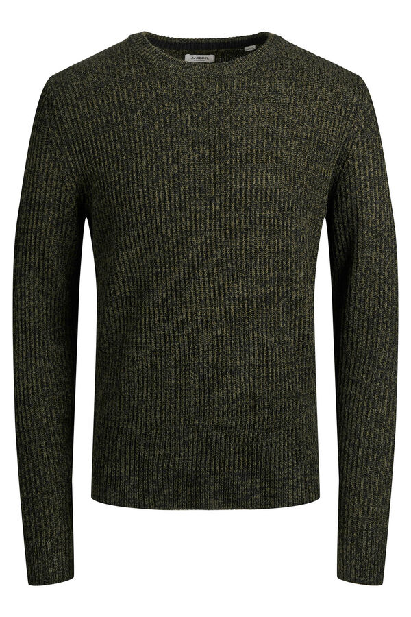 JJ REBEL Jersey b&aacute;sico liso verde