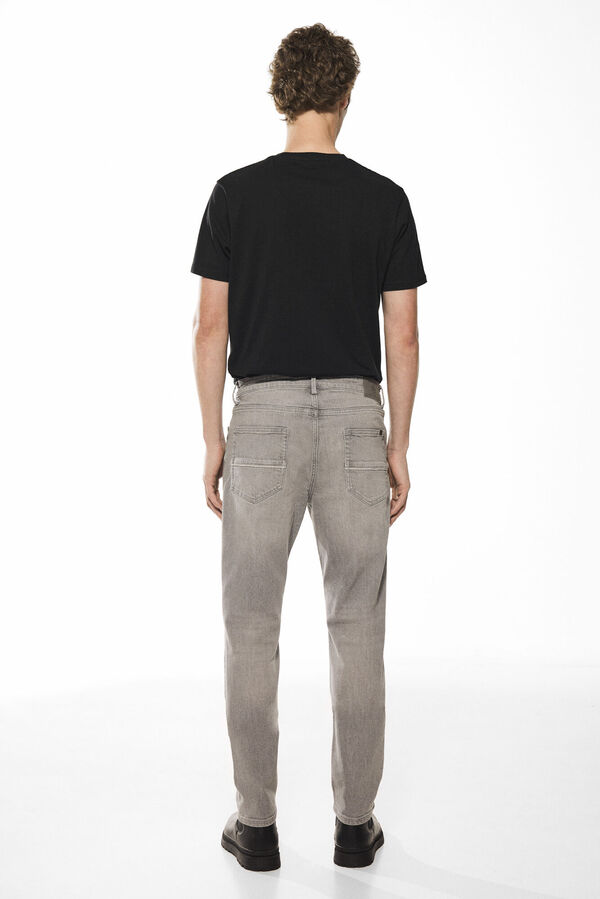 Springfield Jeans slim gris lavado claro gris
