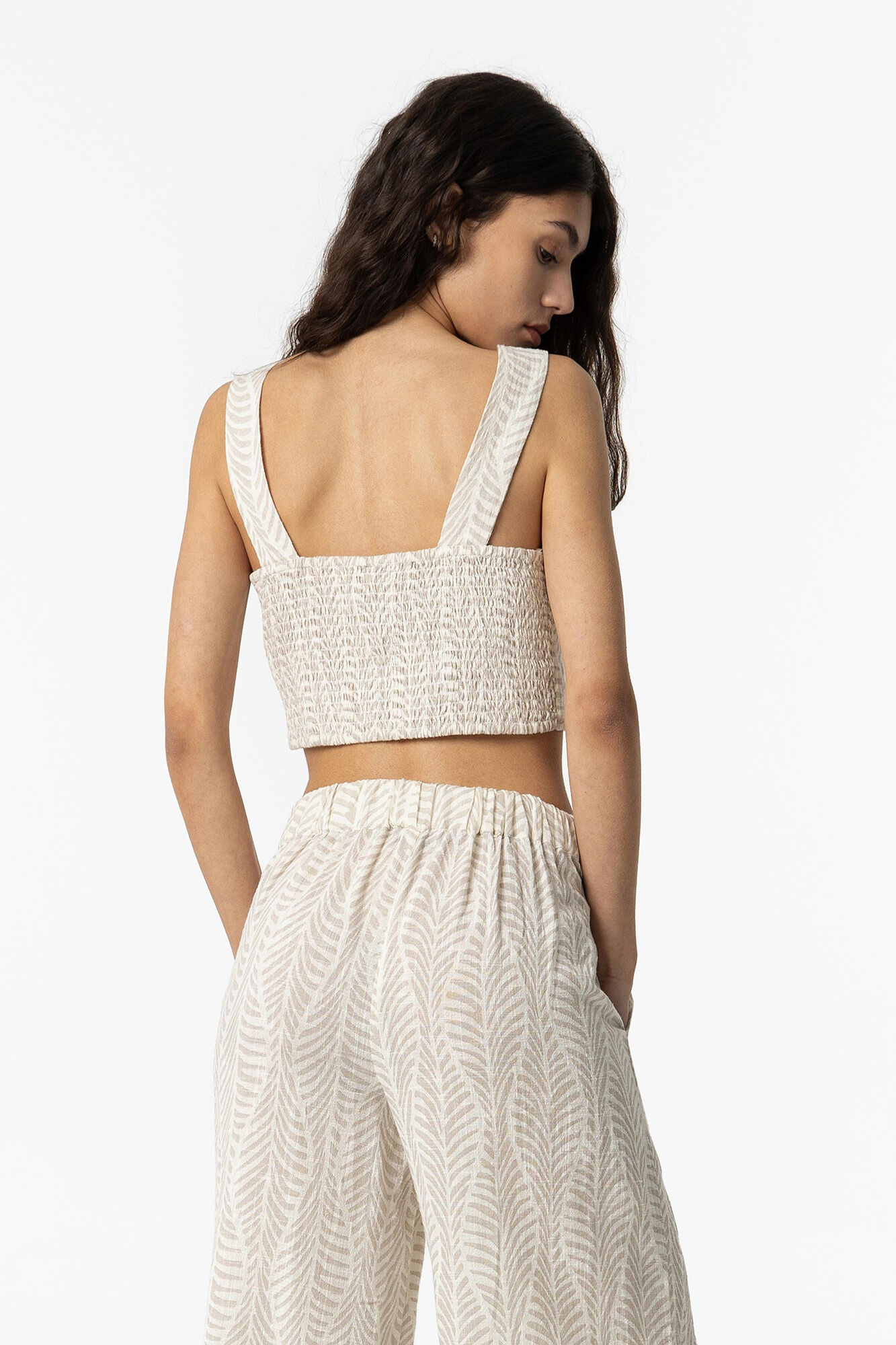 Tiffosi Crop Top estampado