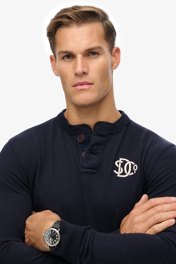 Superdry T-shirt justa azul