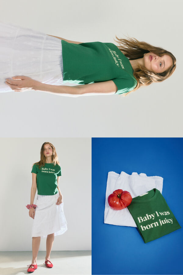 High Spirits Juicy Shirt verde