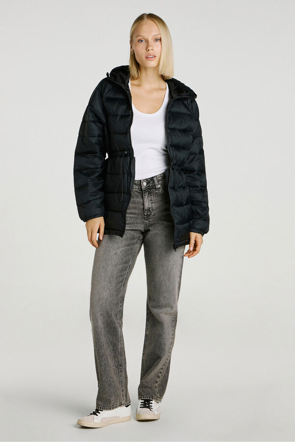 Jack & Jones Casaco parka leve preto