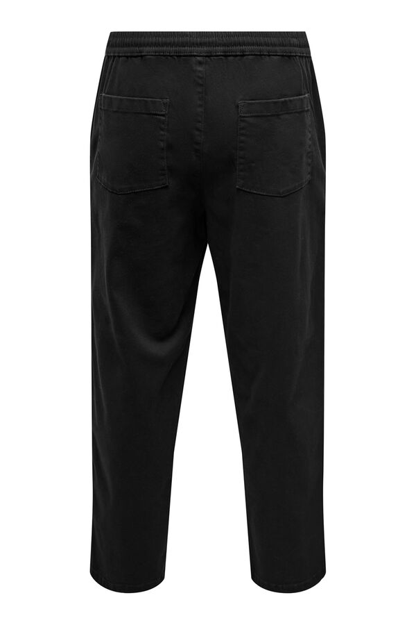 Only & Sons Pantal&oacute;n largo oversized negro