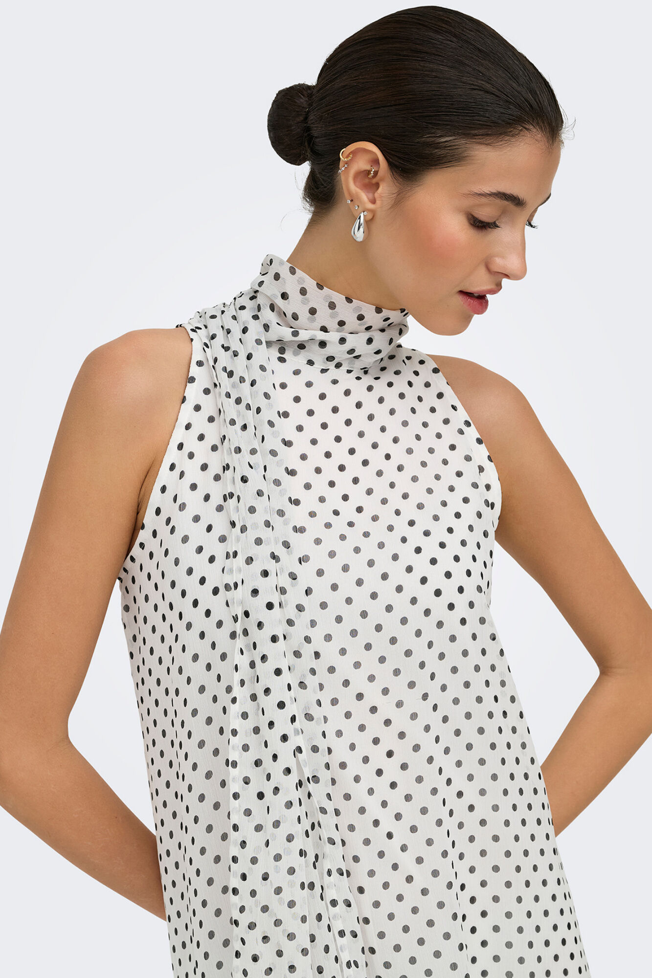 JDY Vestido midi fluido