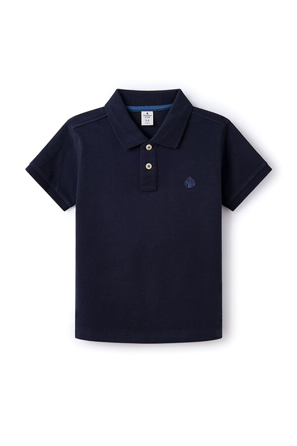 Springfield Kids Polo b&aacute;sico menino azul