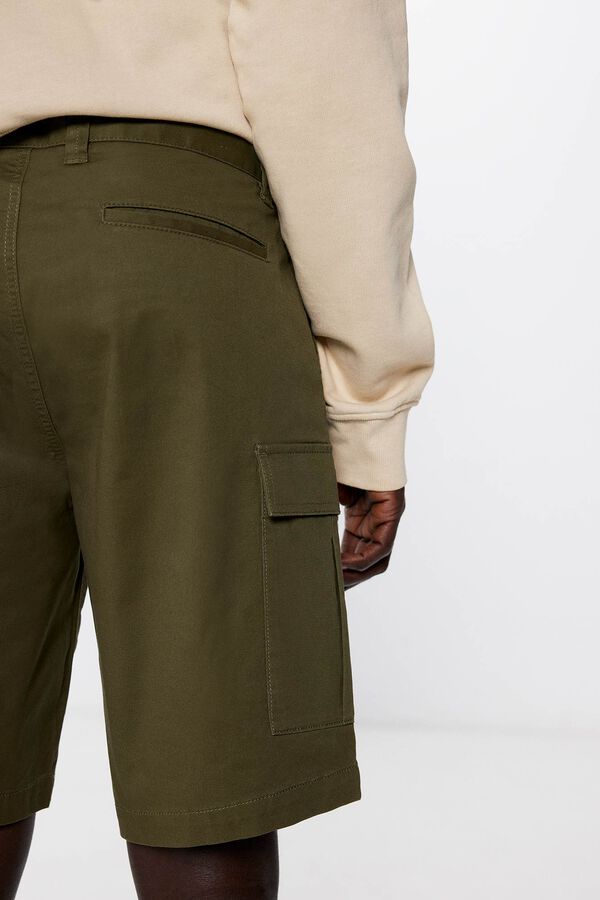 Springfield Bermuda cargo comfort fit kaki