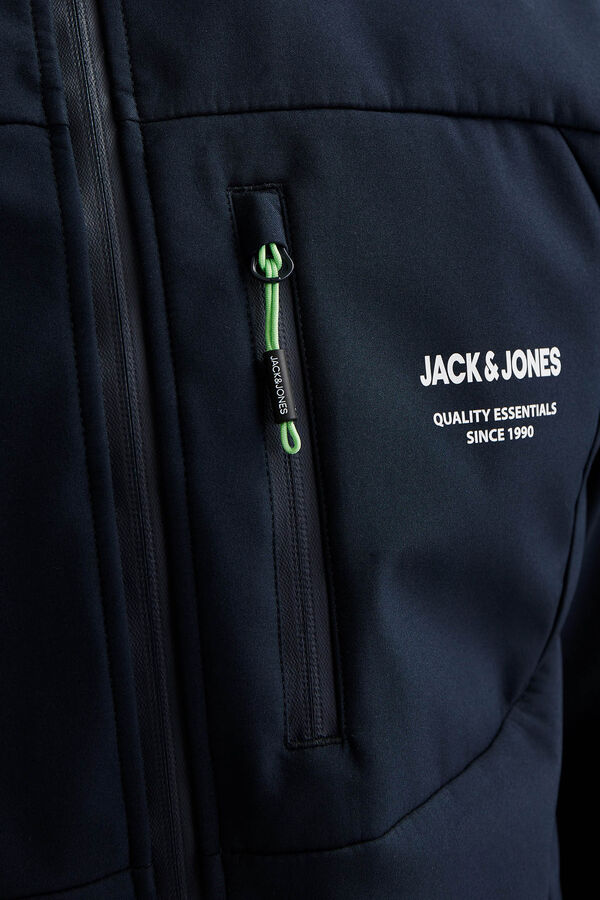 Jack & Jones Chaqueta t&eacute;cnica capucha azul