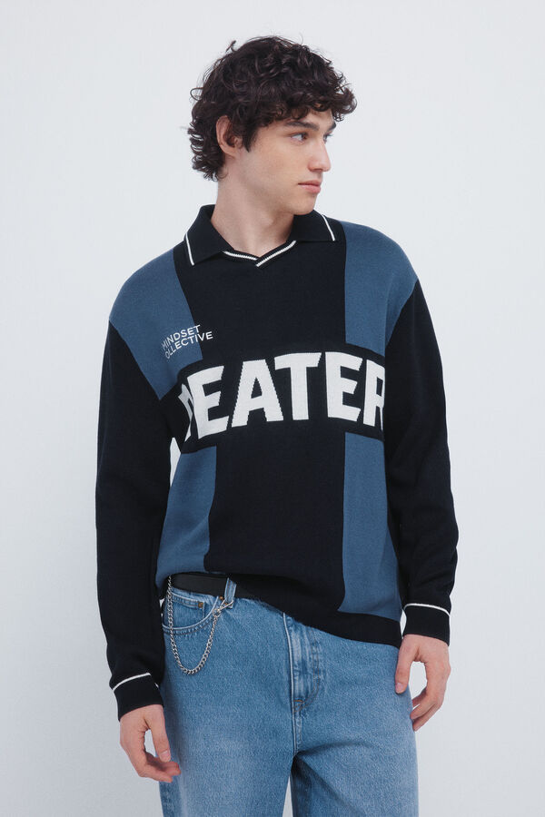 Springfield Jersey retro sport azul