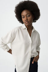 Tiffosi Camisa Riscas branco