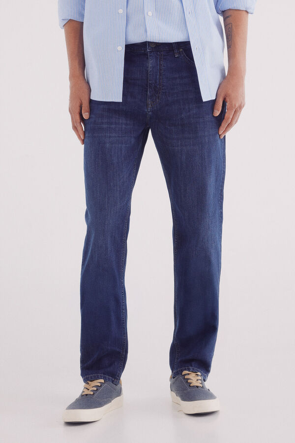 Springfield Jeans ultraligero slim fit azul