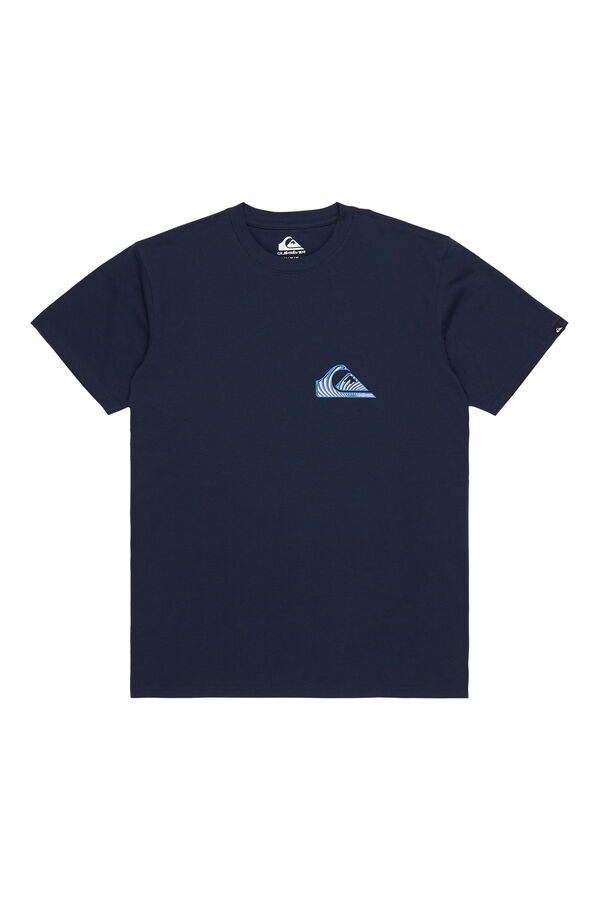 Quiksilver  Camiseta masculina de manga curta azul