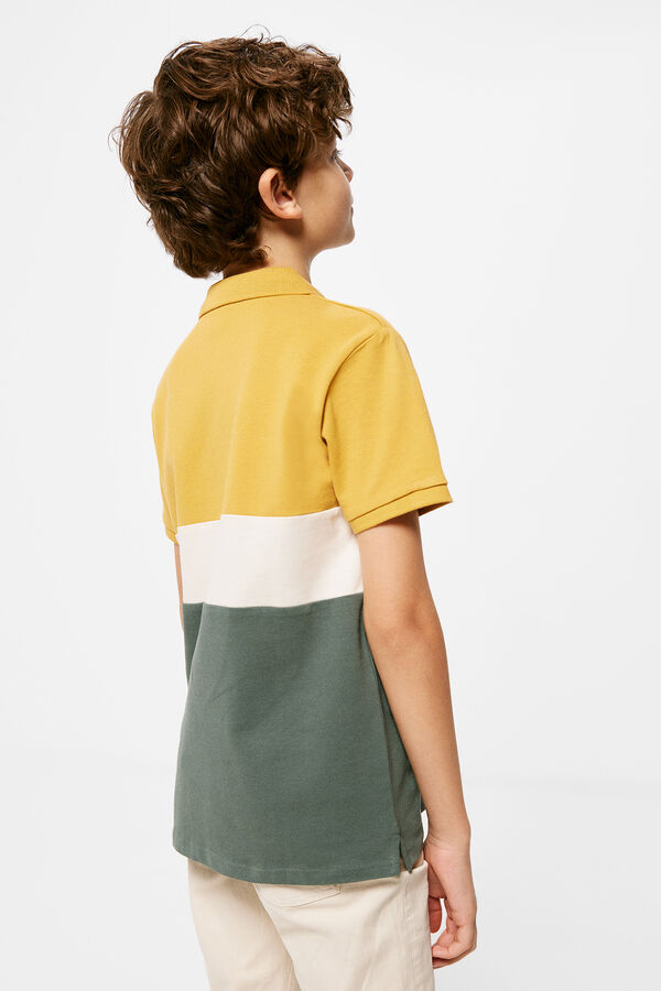 Springfield Kids Polo color block menino branco