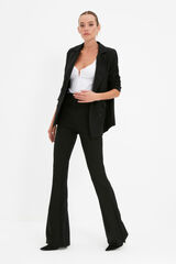 Trendyol Jeans flare negro