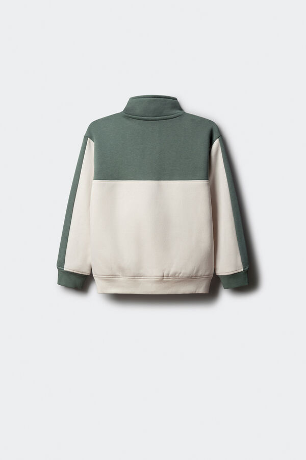 Springfield Kids Sudadera camionero cortes ni&ntilde;o blanco