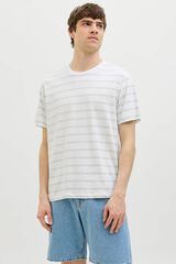 JJ REBEL T-shirt regular fit cinzento